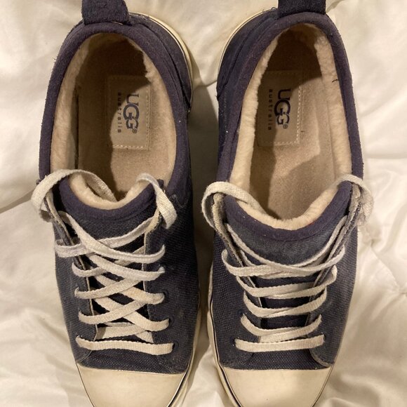 UGG Fleece Lined Sneakers Size 8.5 - Picture 2 of 8